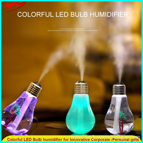 Led bulb humidifier / home air purifier office air conditing amazon hot sale